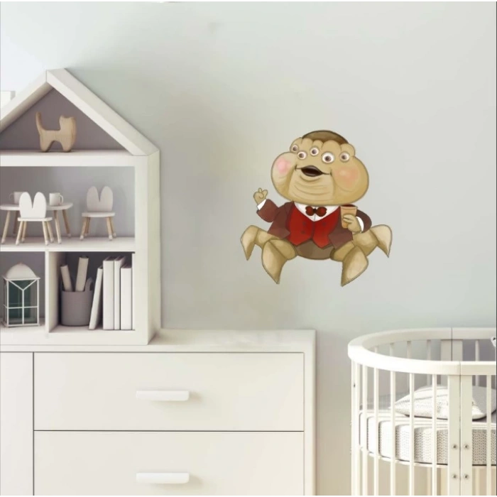 Dört Kollu Canavar Terri & Terry Stickerı