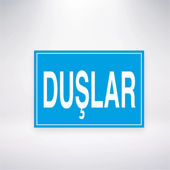 Duşlar Sticker 20X28 Cm