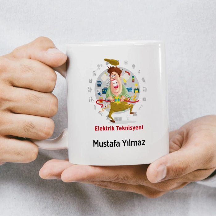 Elektronik Teknisyen İsme Özel Kupa