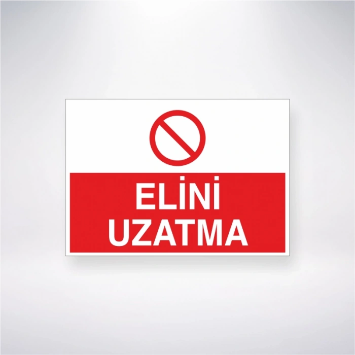 Elini Uzatma Sticker 20X28 Cm