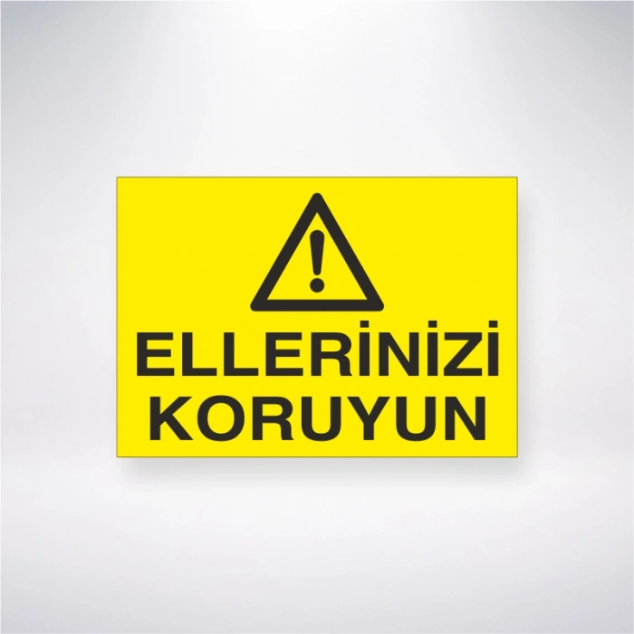 Ellerinizi Koruyun Sticker 20X28 Cm