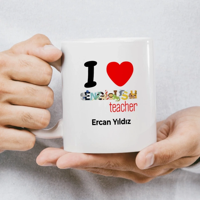 English Teacher İsme Özel Kupa