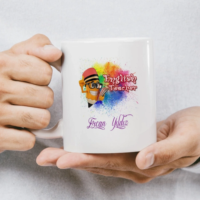 English Teacher İsme Özel Kupa