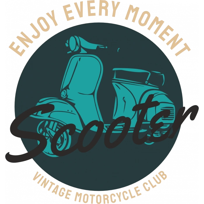 Enjoy Every Moment Sticker 10x10 cmRenkli Sticker