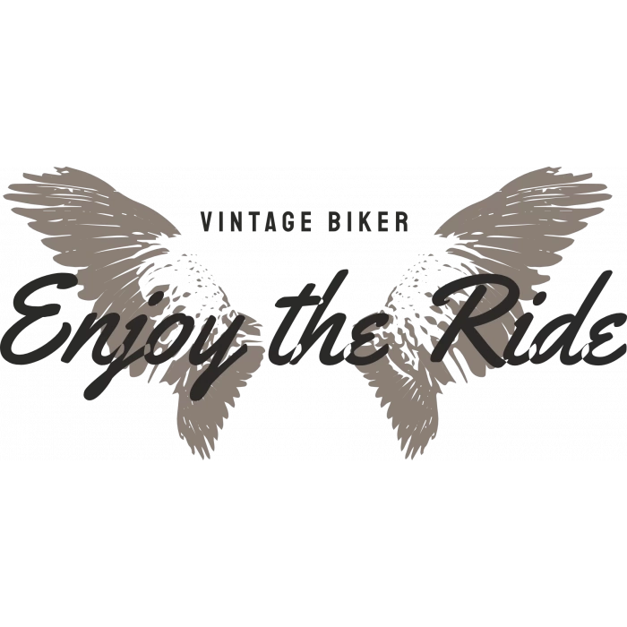 Enjoy The Ride Sticker 10x10 cmRenkli Sticker