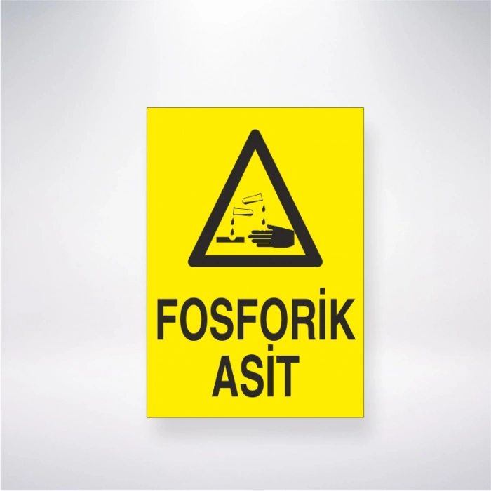 Fosforik Asit Sticker 20X28 Cm