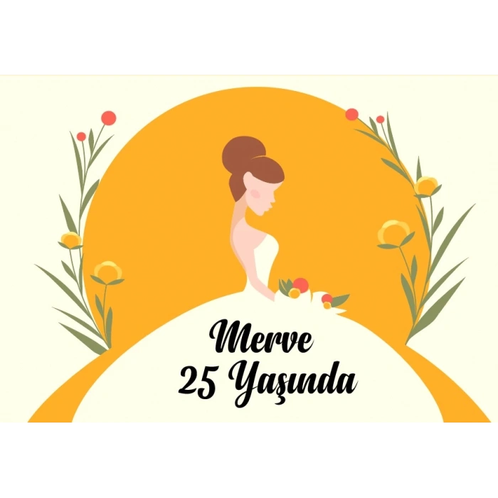 Geelinlik Temalı Doğum Günü Afişi 70X100 cm