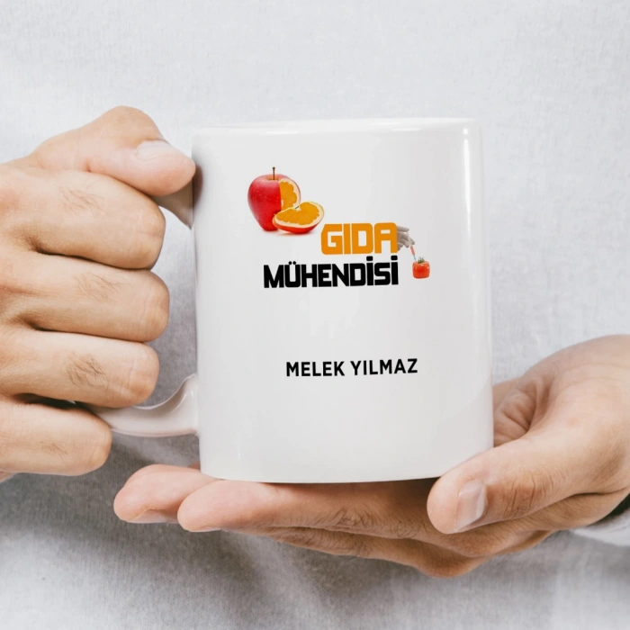 Gıda Mühendisi İsme Özel Kupa