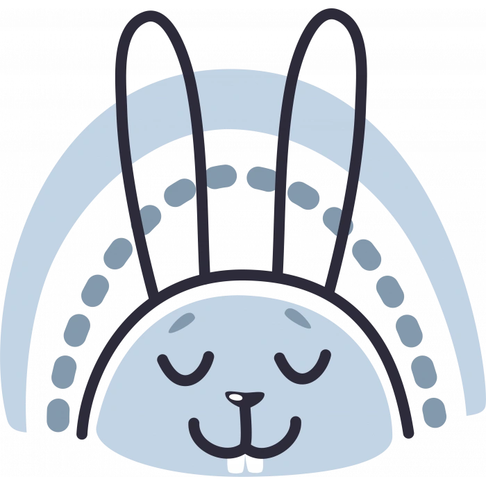 Gökkuşağı Altında Uyuyan Tavşan