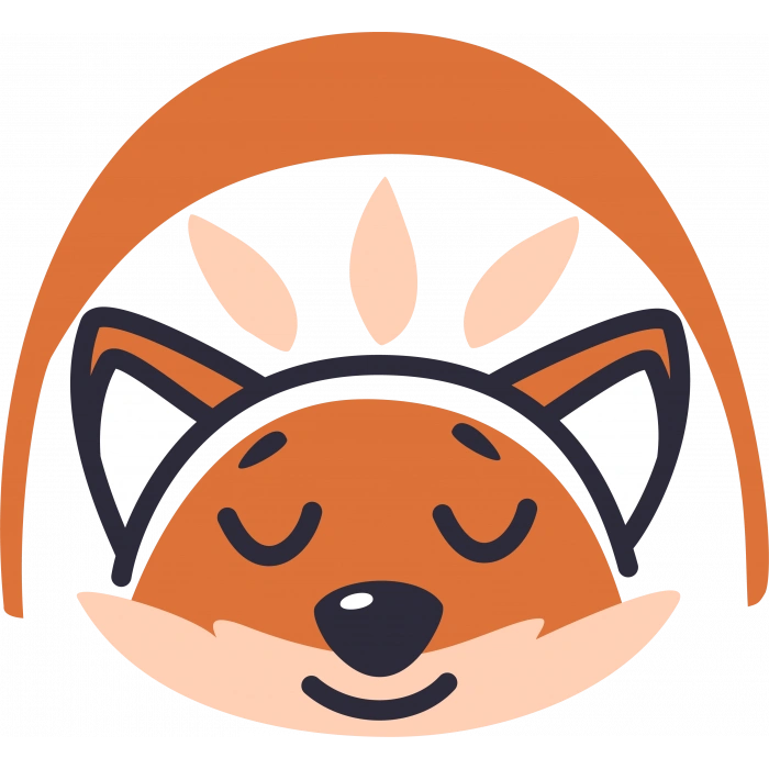 Gökkuşağının Altında Uyuyan Tilki