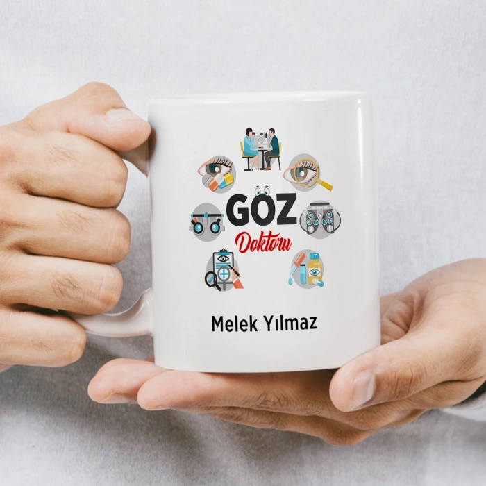 Göz Doktoru İsme Özel Kupa
