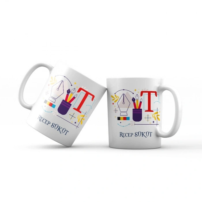 Grafik Tasarımcı İsme Özel Kupa