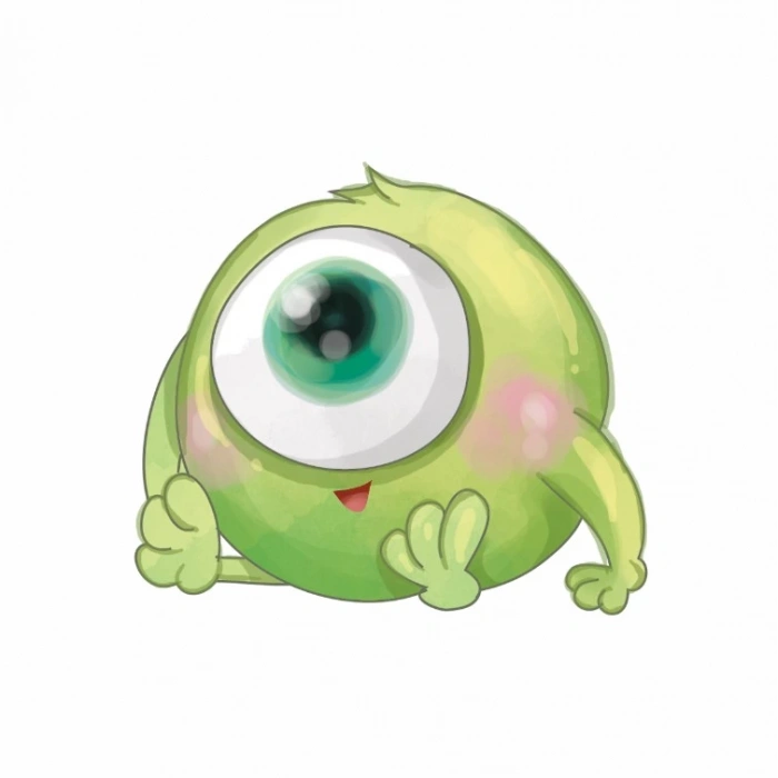 Gülümseyen Bebek Mike Duvar Dekoru