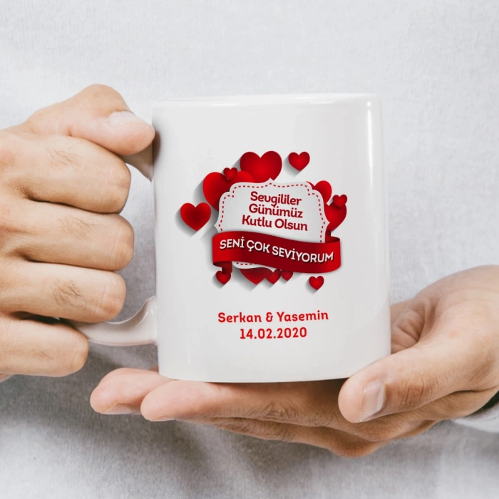 Hayatımız Nehir Gibi Akıyor Sevgililer Günü Kupası