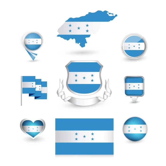 honduras Sticker Set