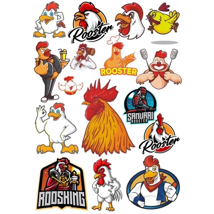 Horoz Sticker Set-15 15 Parça Telefon, Tablet, Defter, Laptop Sticker