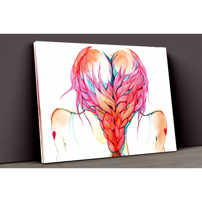 İki Arkadaş Kanvas