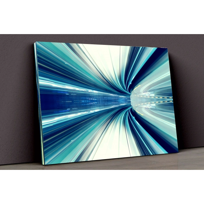 Işıklı Tünel Kanvas