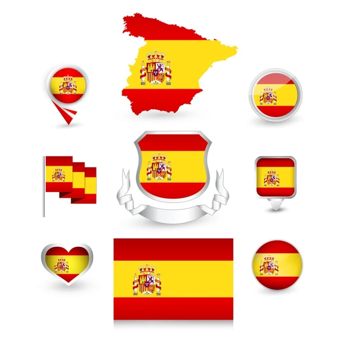 İspanya Sticker Set