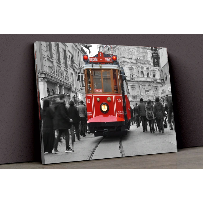 İstanbul Sokakları Kanvas