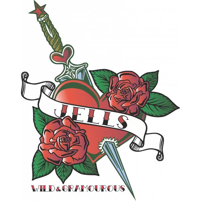 Jells Sticker 10x10 cmRenkli Sticker