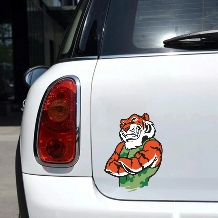 Kaplan Sticker 7 10x10 cmRenkli Sticker