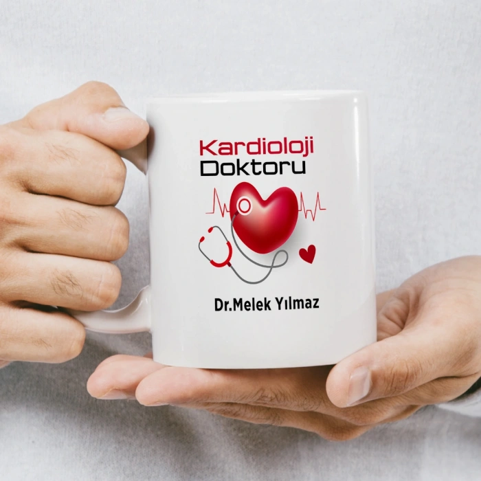Kardeoloji Doktaru İsme Özel Kupa