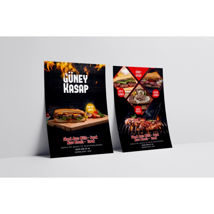 Kasap & Izgara Tanıtım Broşürü