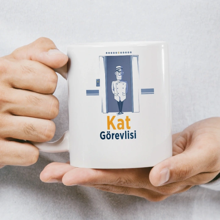 Kat Görevlisi İsme Özel Kupa