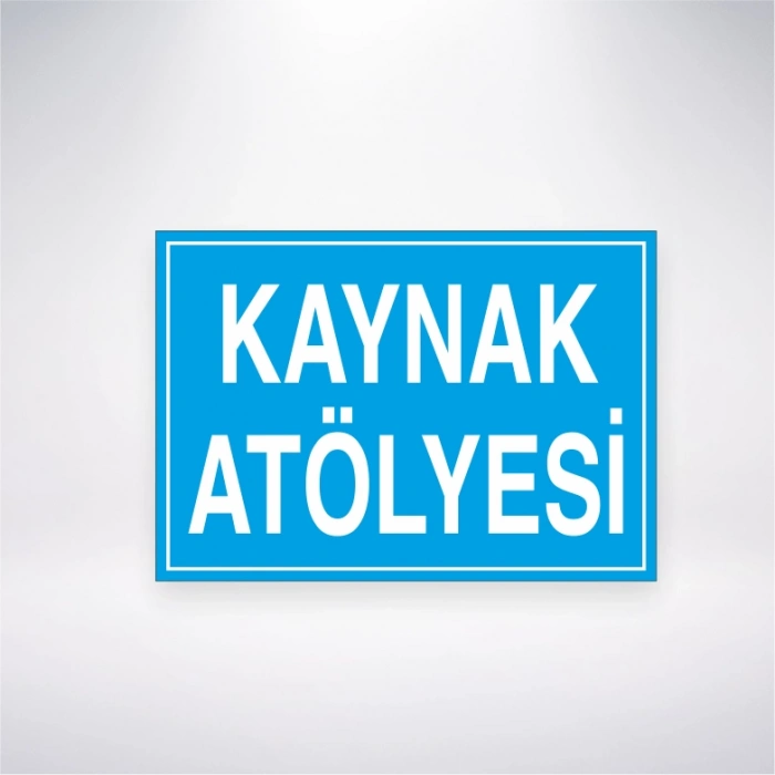 Kaynak Atölyesi Sticker 20X28 Cm