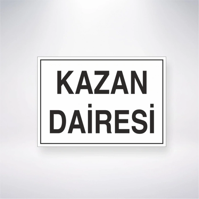 Kazan Dairesi Sticker 20X28 Cm