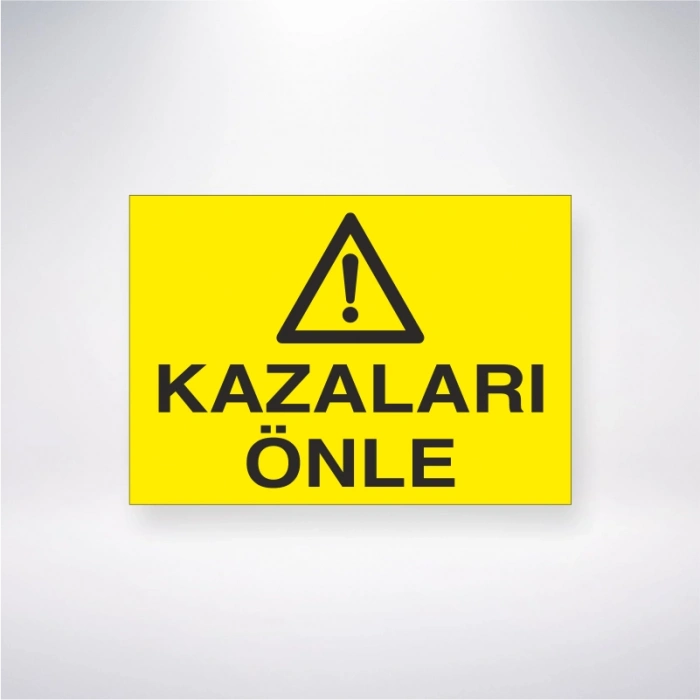Kazanları Önle Sticker 20X28 Cm