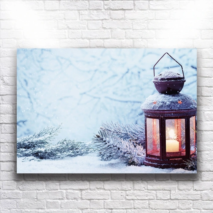 Kışın Ateşi Kanvas