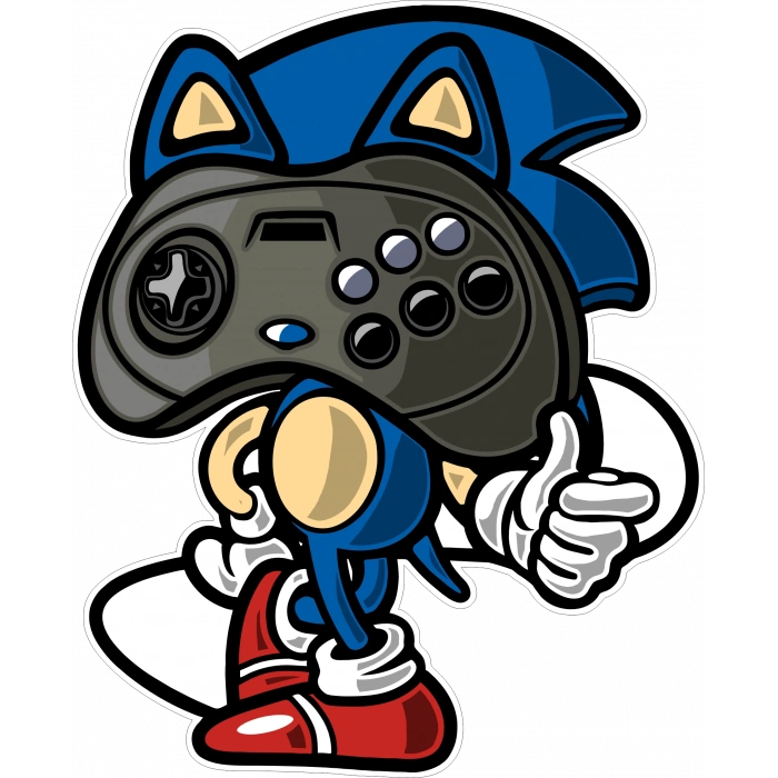 Konsol Sticker 10x10 cmRenkli Sticker