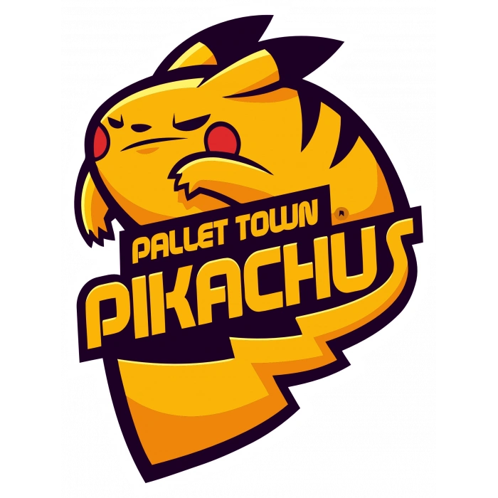 Pikachu Sticker 10x10 cmRenkli Sticker