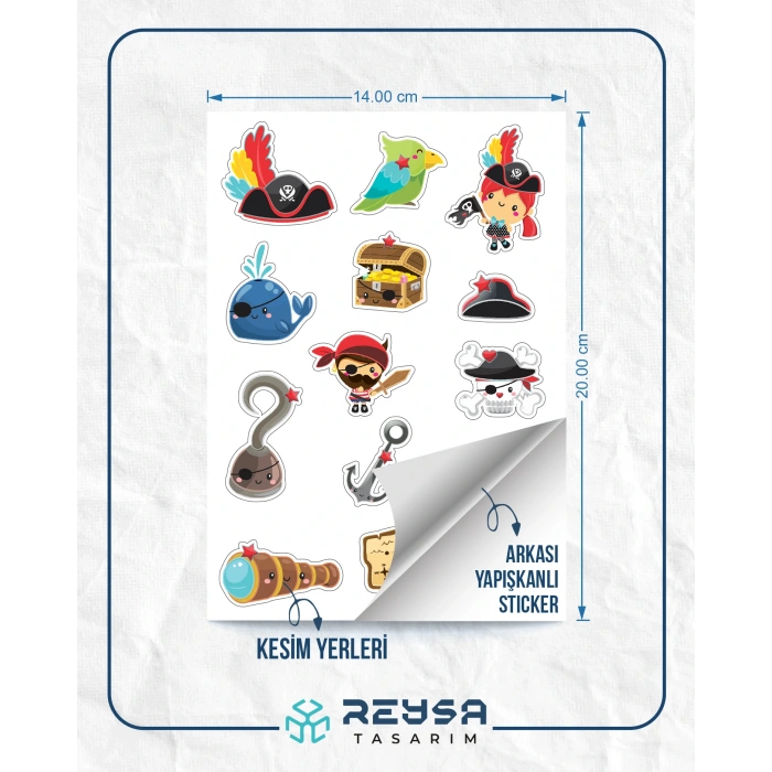 Korsan Sticker Set -1