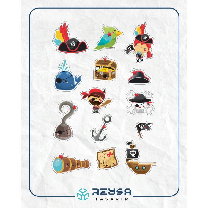 Korsan Sticker Set -1