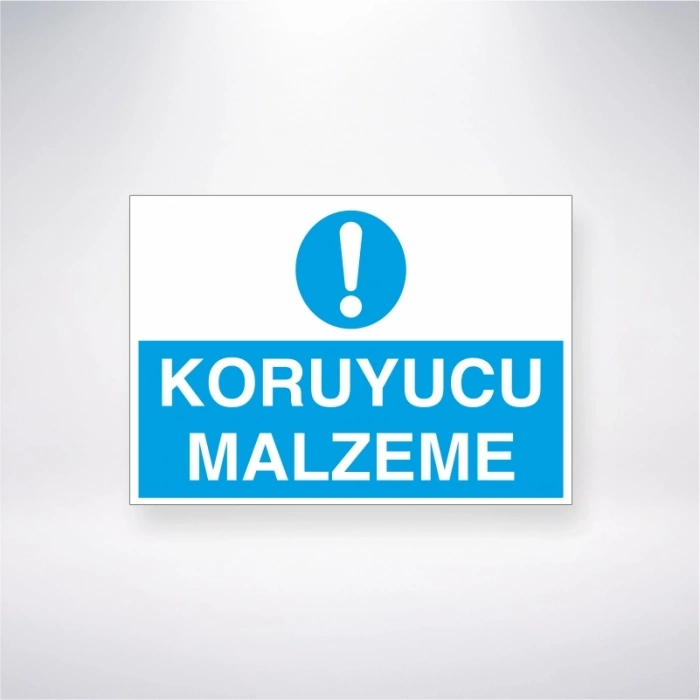 Koruyucu Malzeme Sticker 20X28 Cm