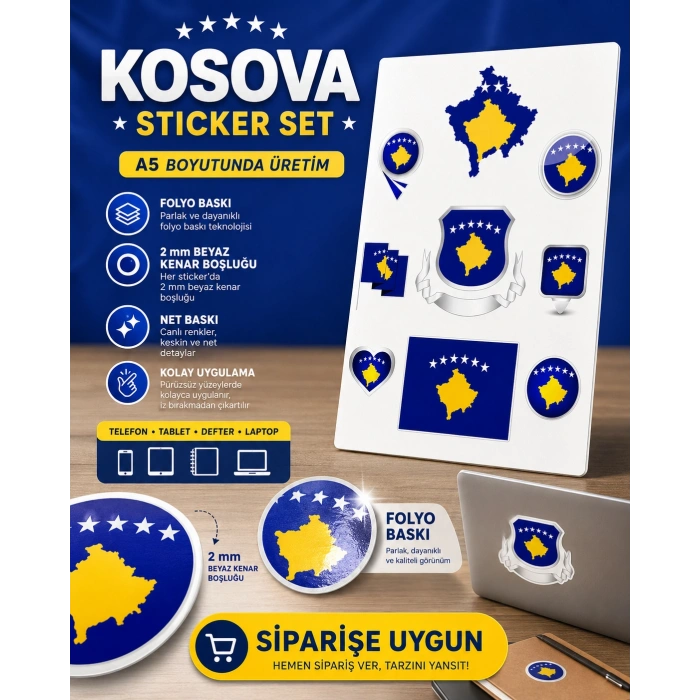 Kosova Sticker Set