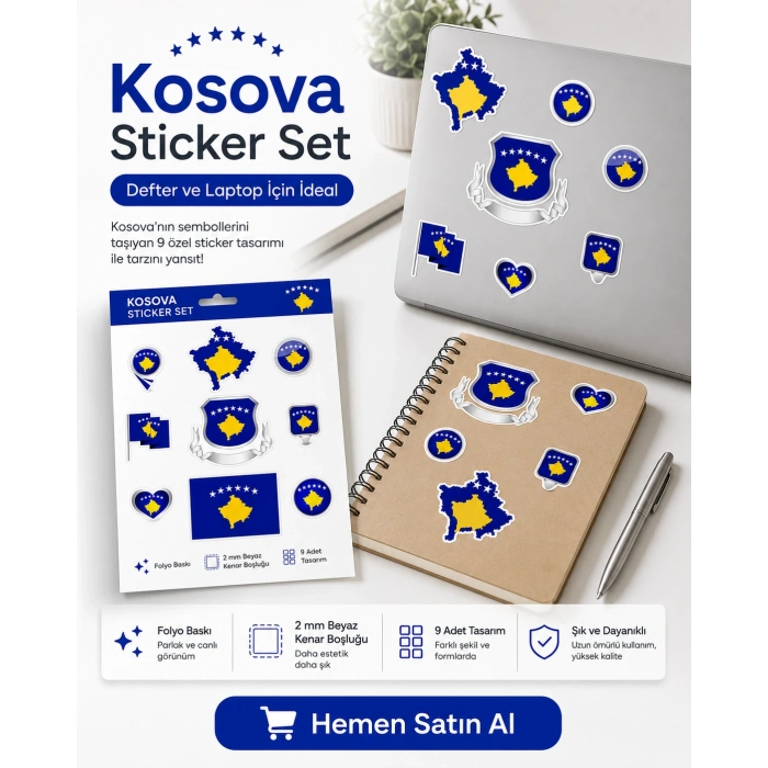 Kosova Sticker Set