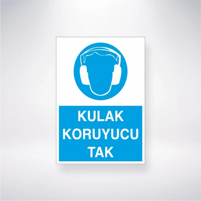 Kulak Koruyucu Tak Sticker 20X28 Cm