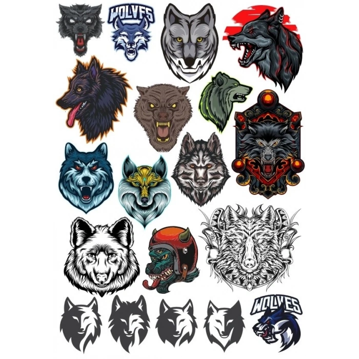 Kurt Sticker Set 11 20 Parça Telefon, Tablet, Defter, Laptop Sticker