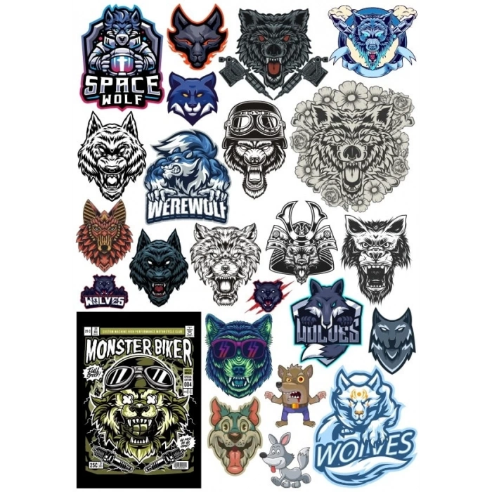 Kurt Sticker Set 8 20 Parça Telefon, Tablet, Defter, Laptop Sticker