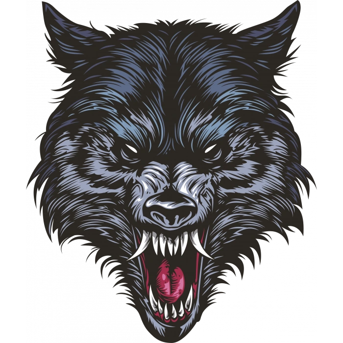 Kurt Sticker 10x10 cmRenkli Sticker