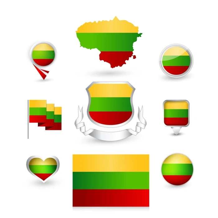 Litvanya Sticker Set