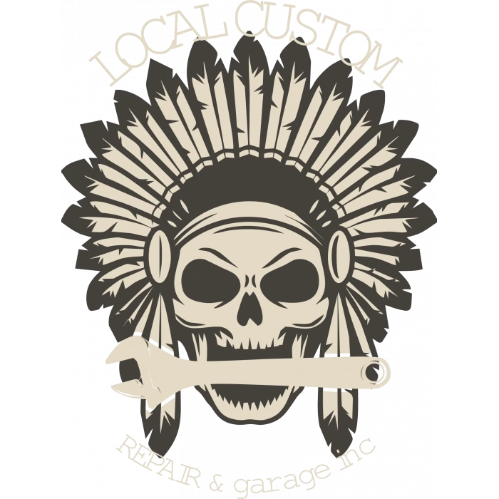 Local Custom Kurukafa Sticker 10x10 cmRenkli Sticker