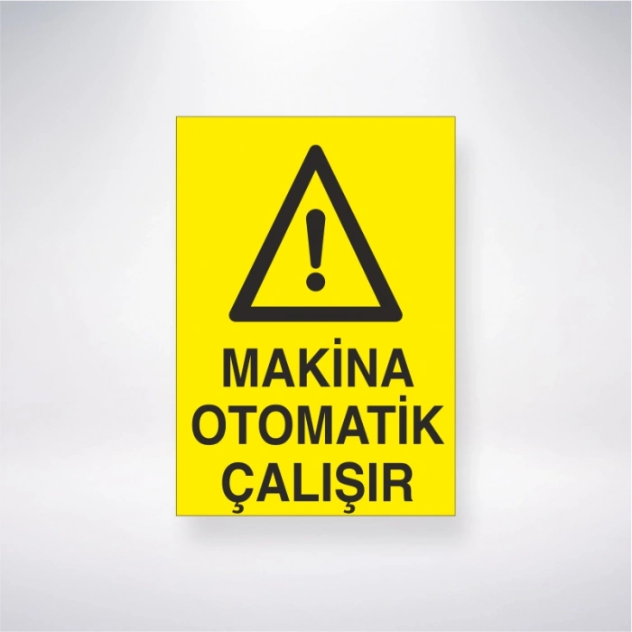 Makine Otomatik Çalışır Sticker 20X28 Cm