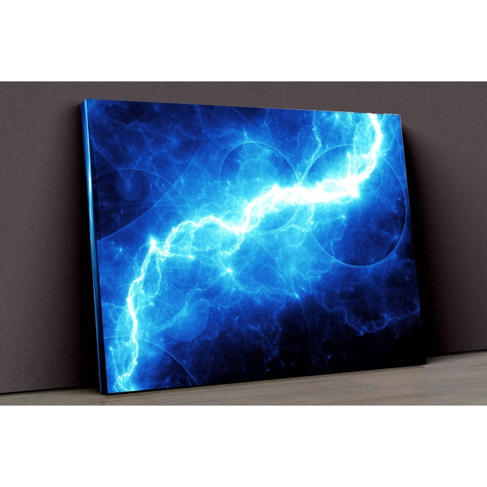 Mavi Işıklar Kanvas