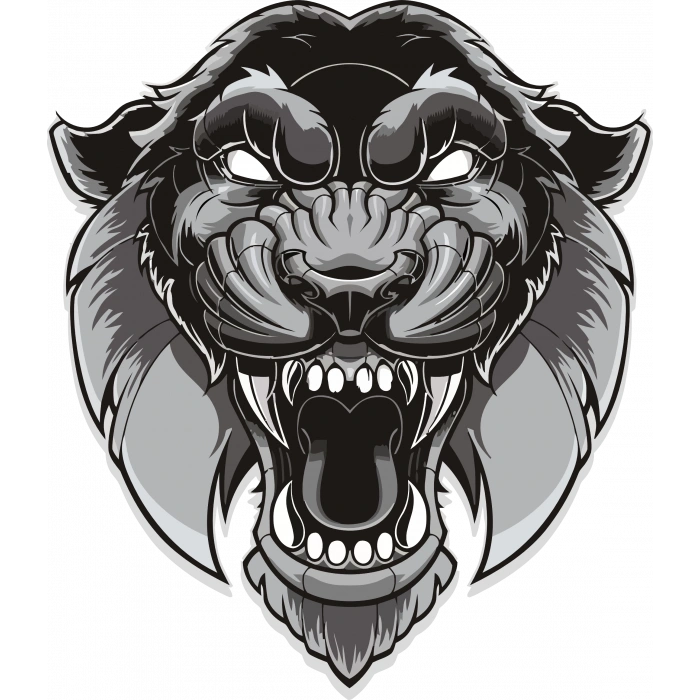 kaplan sticker 10x10 cmRenkli Sticker