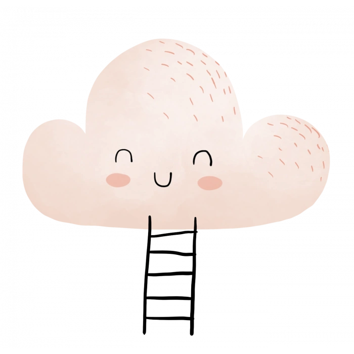 Merdivenli Gülen Bulut